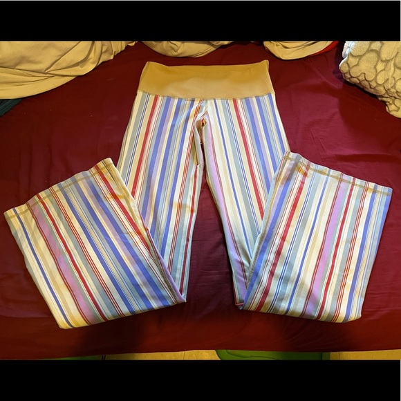 lululemon athletica Pants - LULULEMON ** SUPER RARE **STRIPED MULTI COLOR GROOVE PANTS